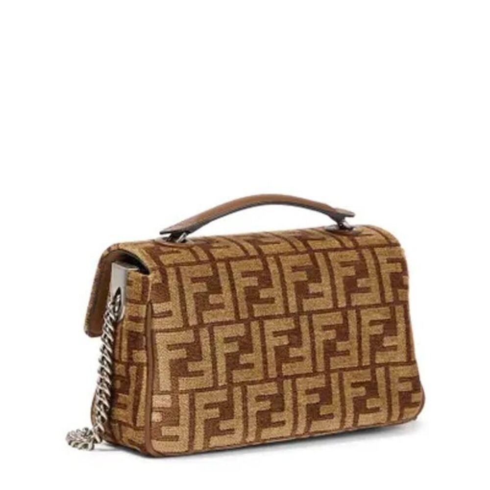 Baguette Chain Midi Fabric Bag - Picture 6 of 7